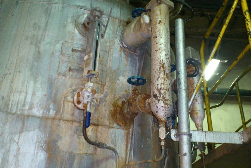 marine boiler water level gauge glass and feed water system onboard ship